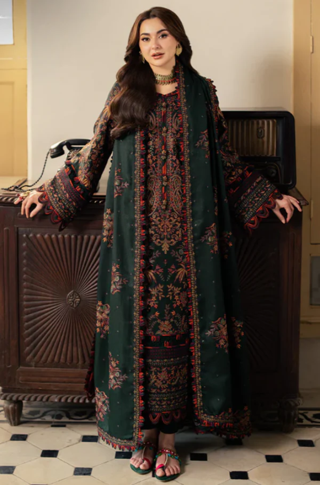 Asim Jofa - 3PC Lawn Embroidered Suit -UPAF059