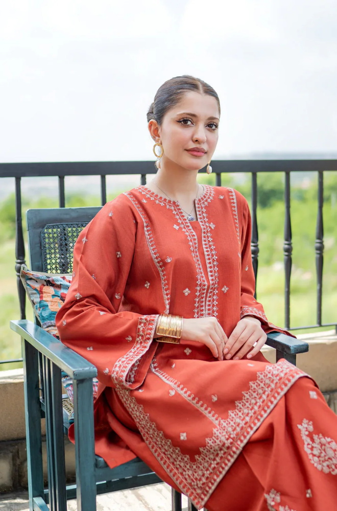 Urge  - 2PC Lawn Embroidered Suit (Unstitched) - UA292