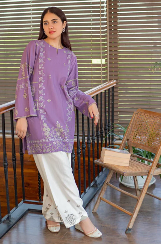 Urge - 2PC Lawn Embroidered Suit (Unstitched) - UA293