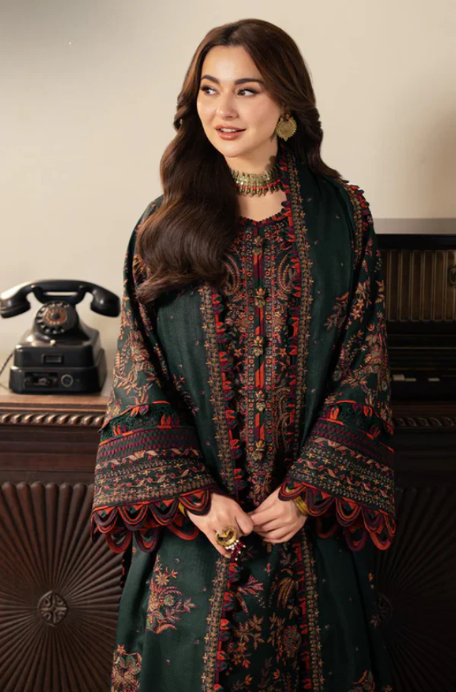 Asim Jofa - 3PC Lawn Embroidered Suit -UPAF059