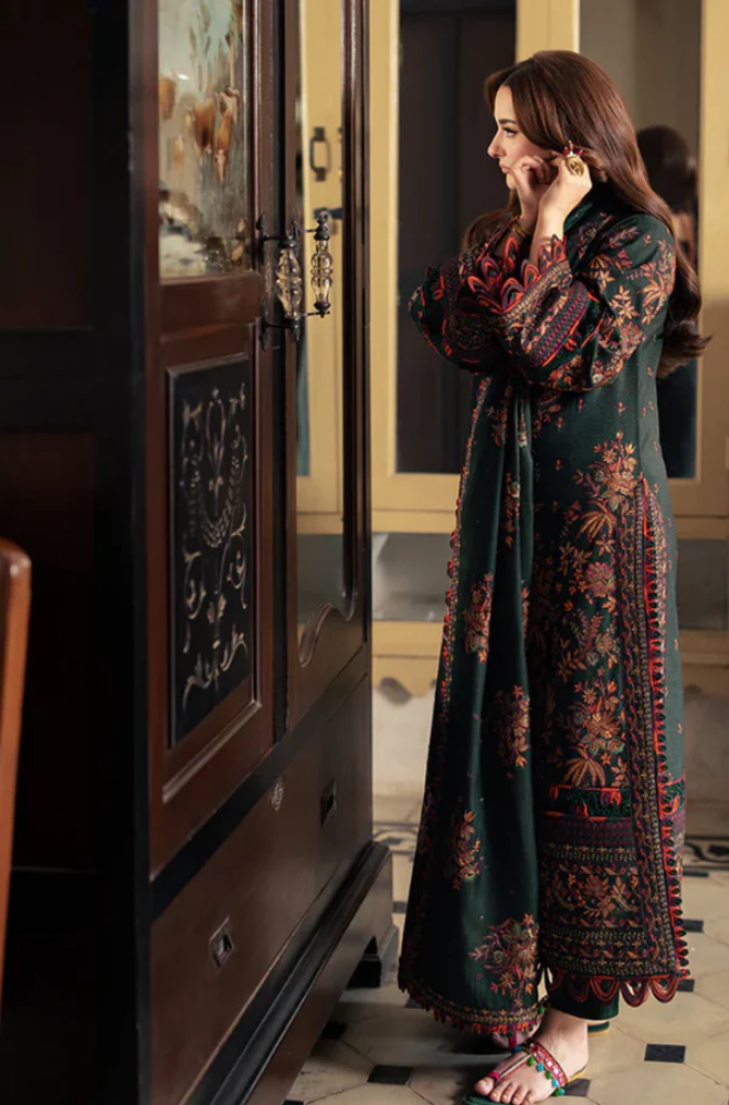 Asim Jofa - 3PC Lawn Embroidered Suit -UPAF059